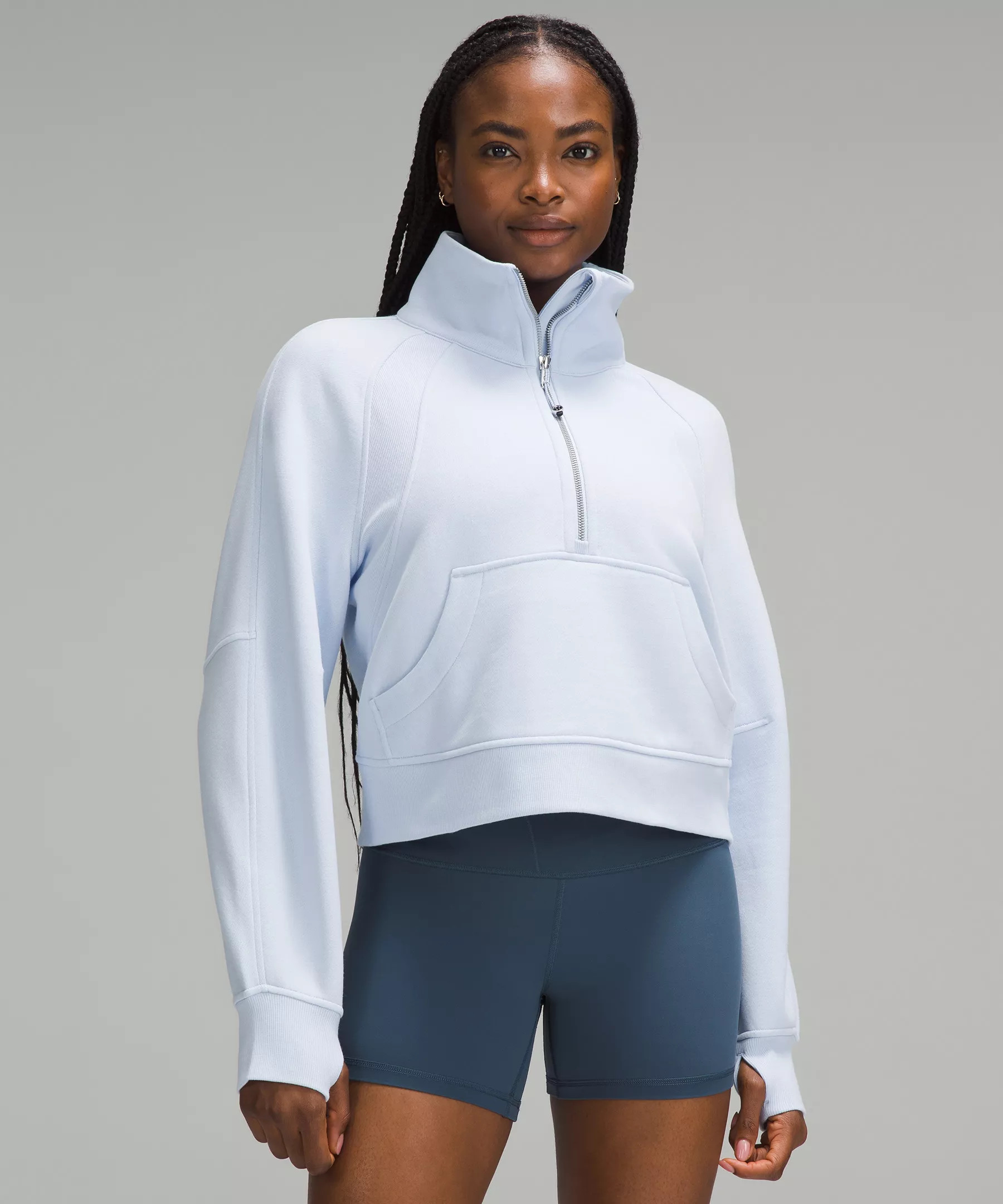 Scuba Oversized Funnel-Neck Half Zip | Women's Hoodies & Sweatshirts | lululemon | Lululemon (US)