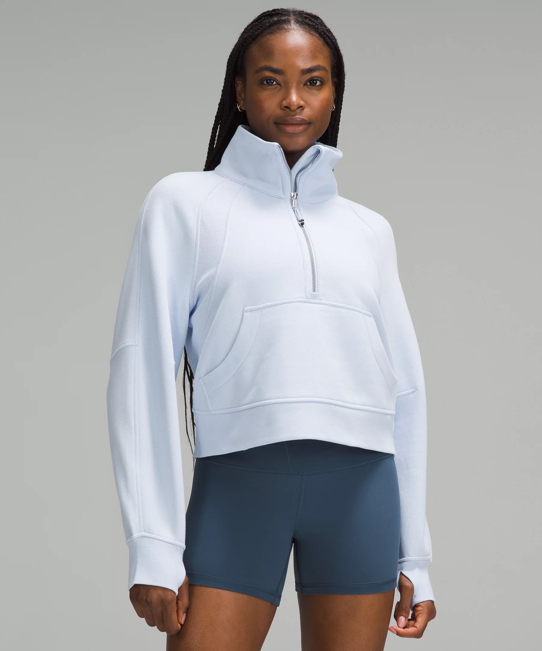 Scuba Oversized Funnel-Neck Half Zip | Women's Hoodies & Sweatshirts | lululemon | Lululemon (US)