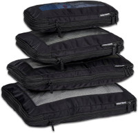 Compression packing cubes