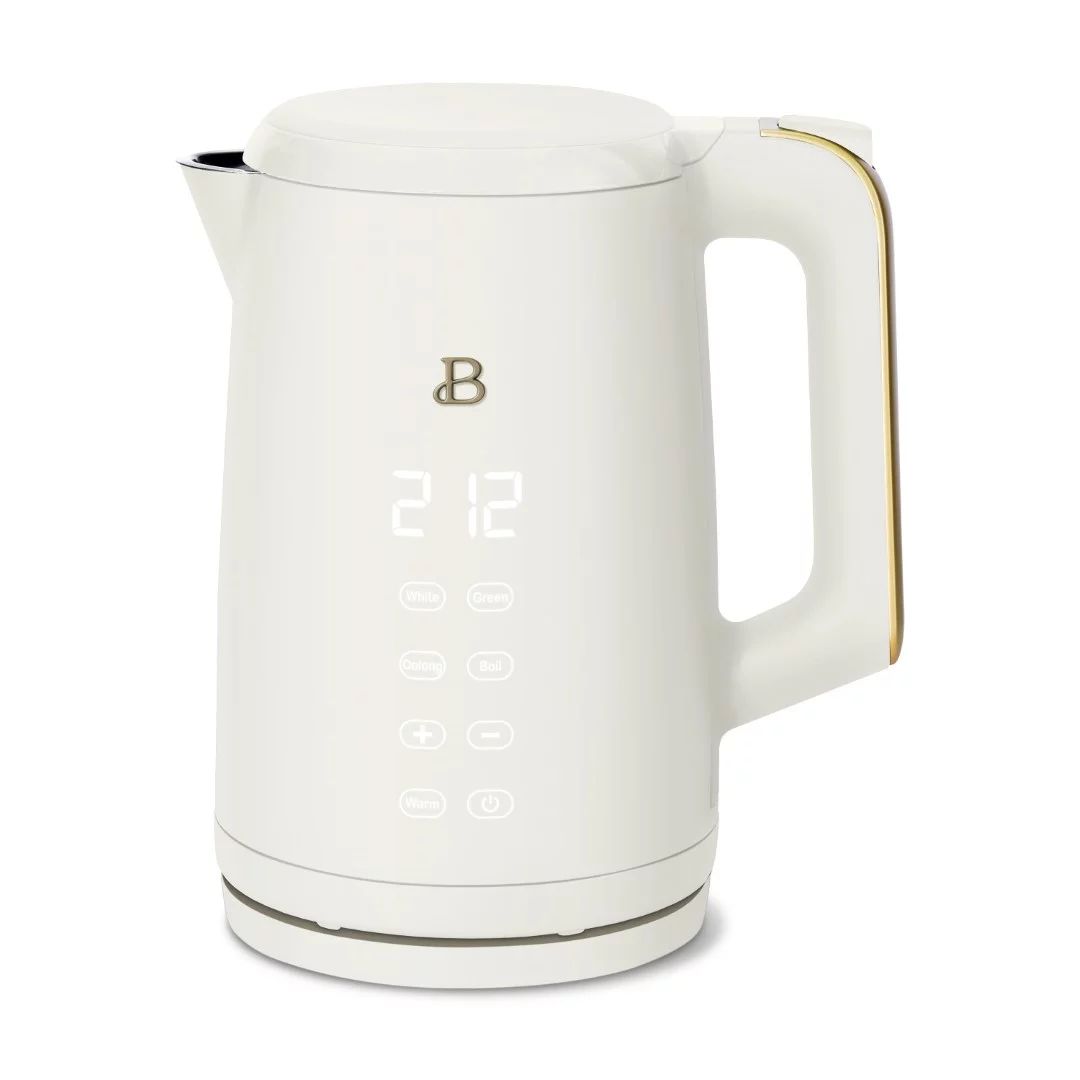 Beautiful 1.7 Liter One-Touch Electric Kettle, White Icing by Drew Barrymore | Walmart (US)