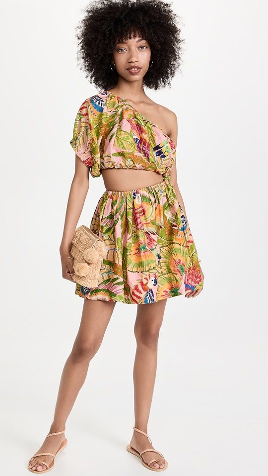 Macaw Leaves Mini Dress | Shopbop