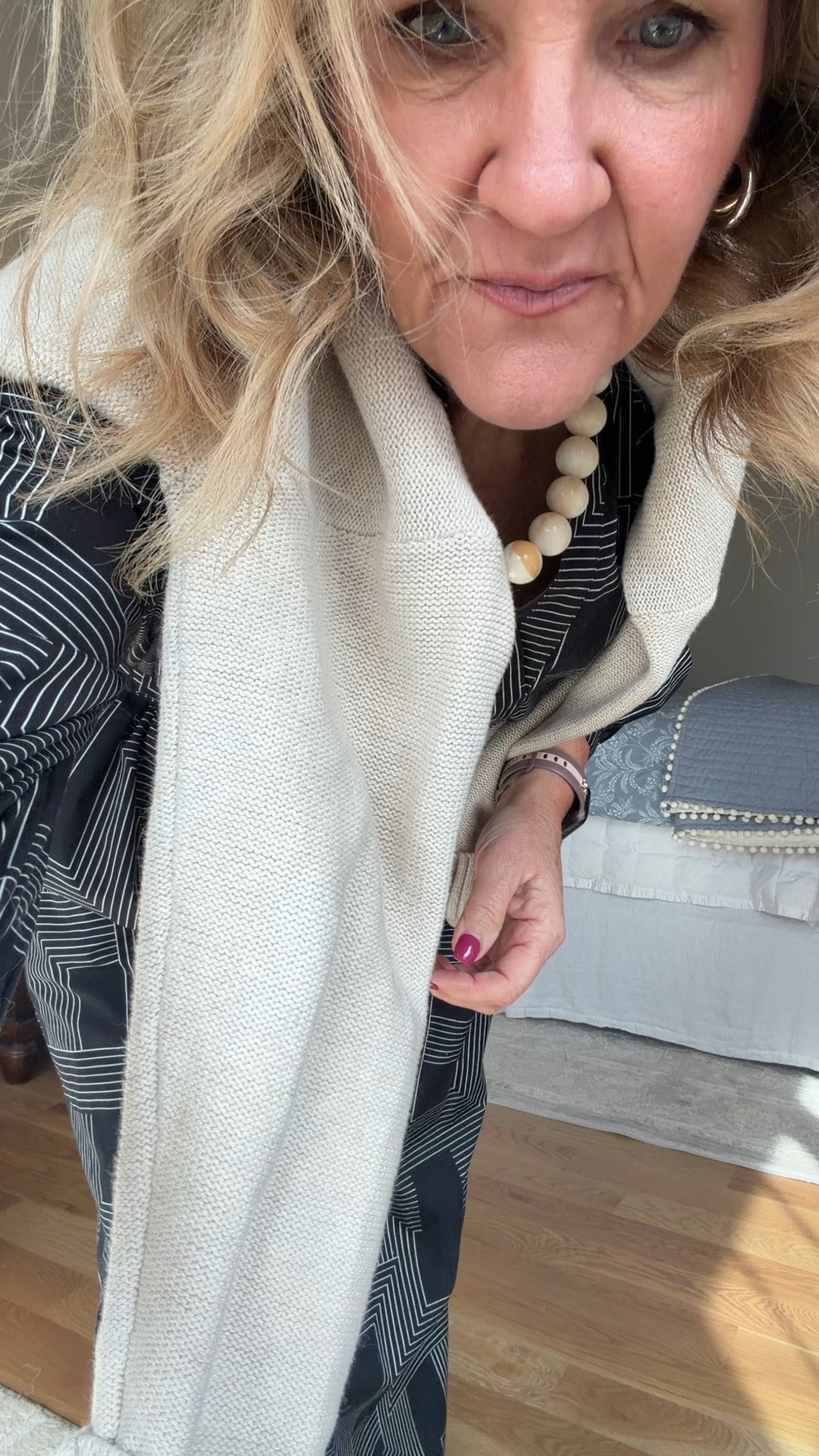 Black dress size Small/medium 
Cardigan size medium 
Blue dress size smalll
Yellow seater size  medium 
Blue skirt medium petite 
White tee size medium 

#LTKootd #LTKOver40 #LTKPetite