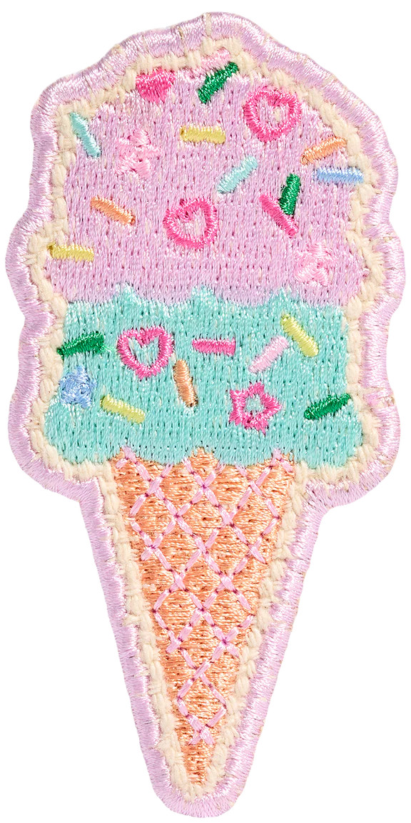 Double Scoop Ice Cream Cone Patch | Stoney Clover Lane