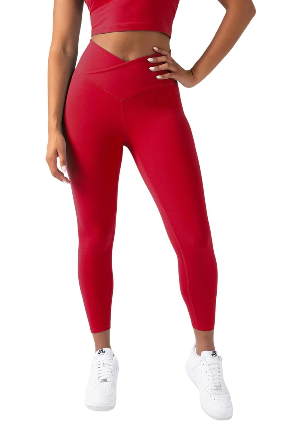 YITTY Active Women's UltraLuxe Crossover High-Waist Legging, Athleisure, 4-Way-Stretch, Heated Re... | Walmart (US)