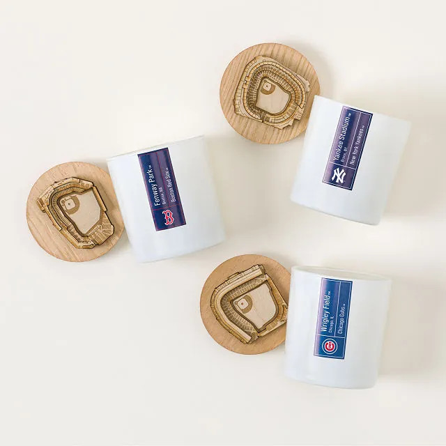 MLB Stadium Sculpture Candle | UncommonGoods