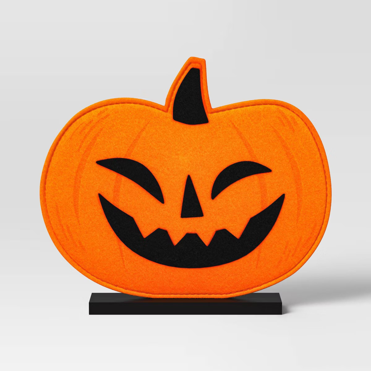 8" Felt Pumpkin on Stand Halloween Figurine - Hyde & EEK! Boutique™ | Target