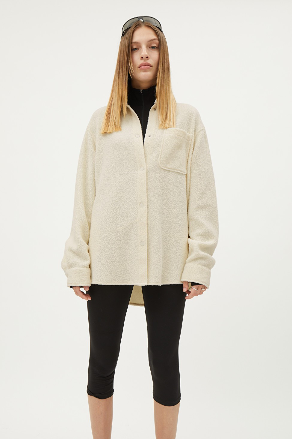 Bess Fleece Overshirt | Weekday