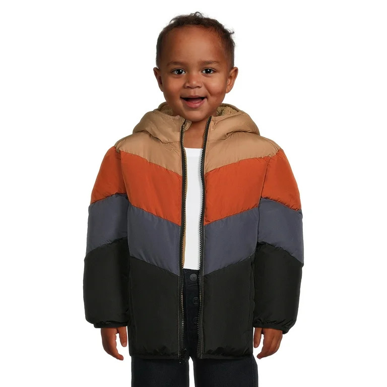 Swiss Tech Baby and Toddler Boy Heavyweight Puffer Jacket, Sizes 12M-5T - Walmart.com | Walmart (US)