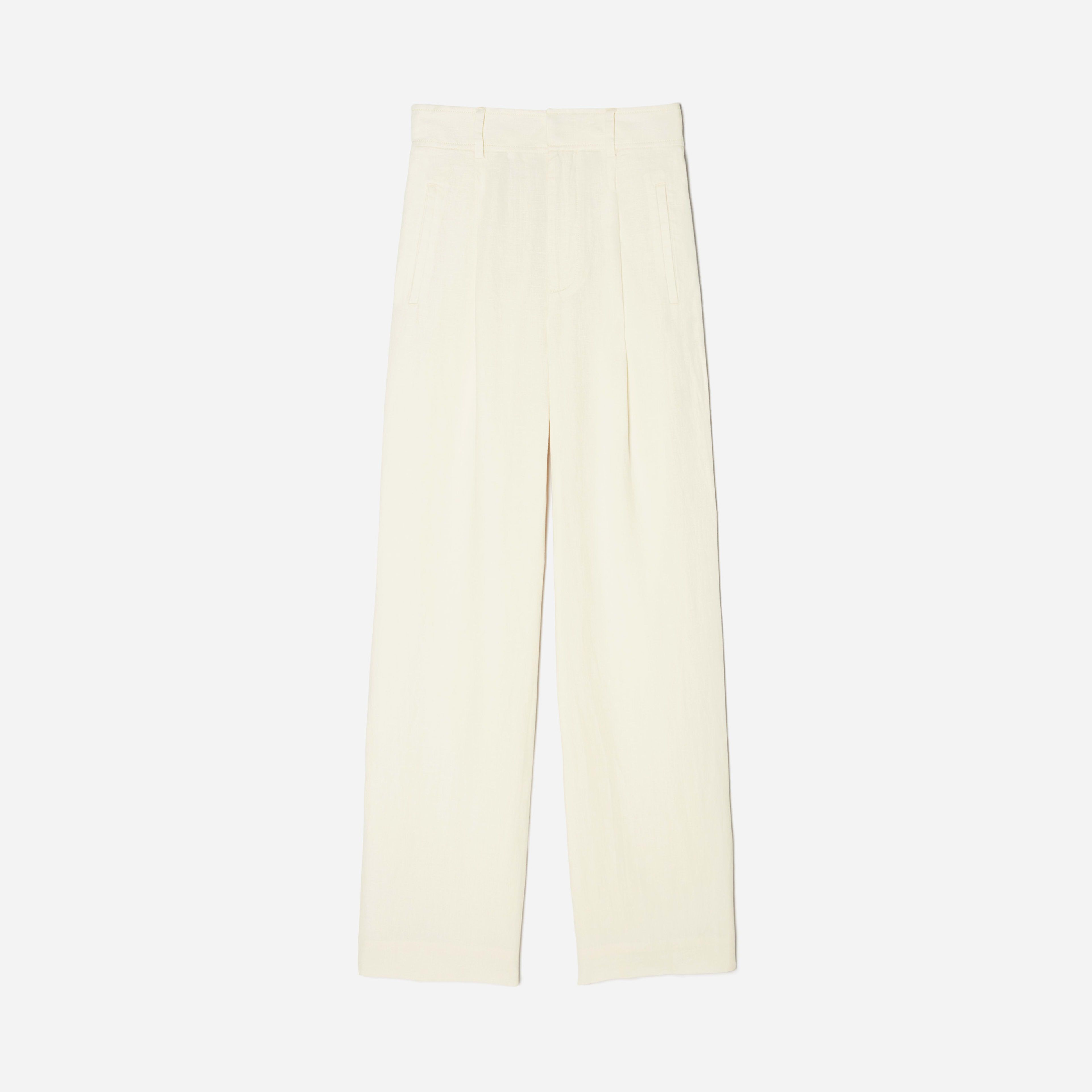 The Linen Way-High Drape Pant | Everlane