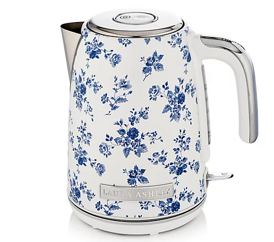 Laura Ashley 1.7 Liter Cordless ElectricJug Kettle | QVC