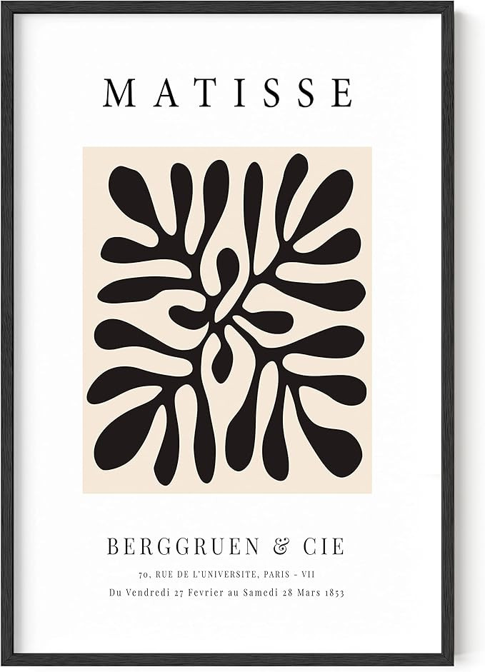 HAUS AND HUES Matisse Poster and Abstract Art Prints - Henri Matisse Prints Art Exhibition Poster... | Amazon (US)