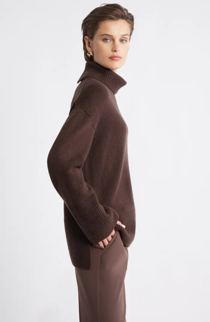 Nordstrom Wool & Cashmere Turtleneck Sweater | Nordstrom | Nordstrom