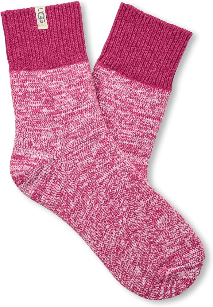 UGG Women's Rib Knit Slouchy Quarter Socks | Amazon (US)