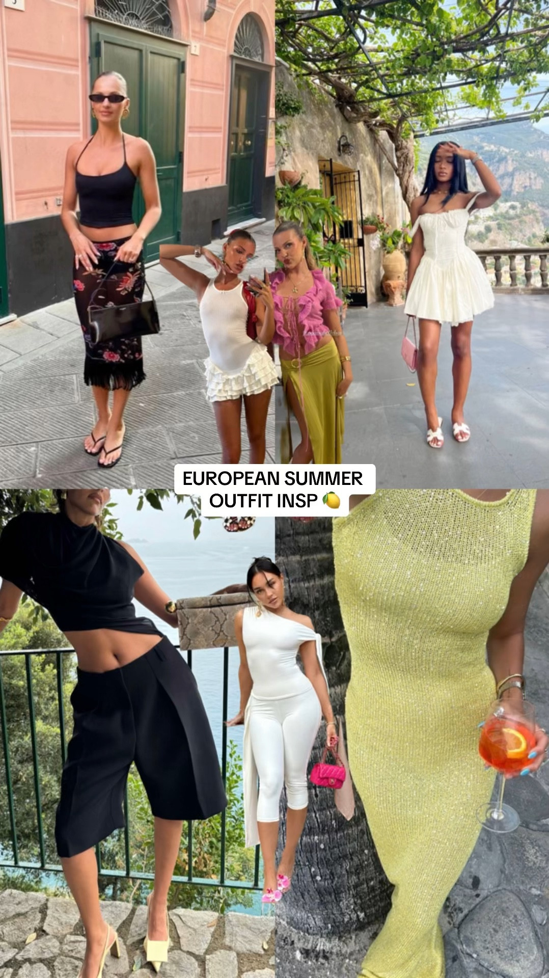 European summer outfit inspo 

#LTKSeasonal #LTKStyleTip #LTKSummerSales