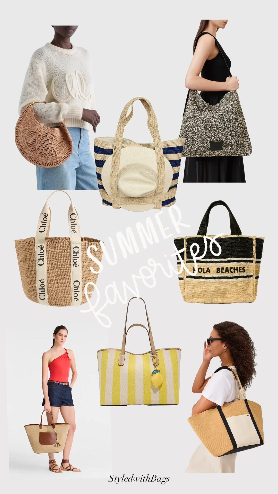 Bags for summer: for travel, the beach, pool or everyday

Summer raffia bag, perfect pool bag, bag with built in hat carrier, cute summer beach bag, large pool tote, classy summer raffia bags 

#LTKTravel #LTKSeasonal #LTKItBag