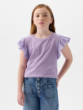 Kids Eyelet T-Shirt | Gap (US)