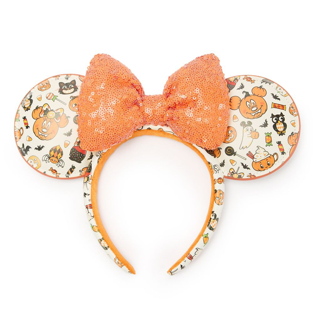 Mickey and Minnie Mouse Halloween Ear Headband for Adults Official shopDisney | Disney Store