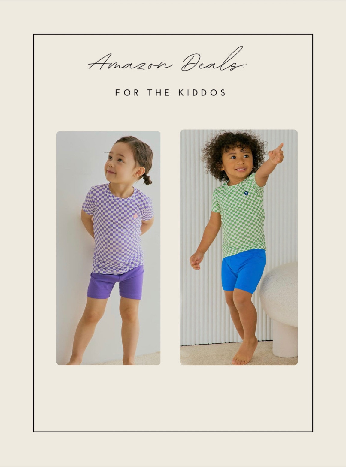 Amazon deal days. Kids, toddler stretchy viscose bamboo pajama shirt set under $13! We have purple & have gifted the blue green set. Love!! 

#LTKkids #LTKxPrime #LTKHolidaySale