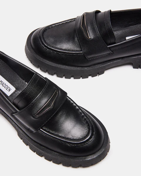 LAWRENCE BLACK LEATHER | Steve Madden (US)