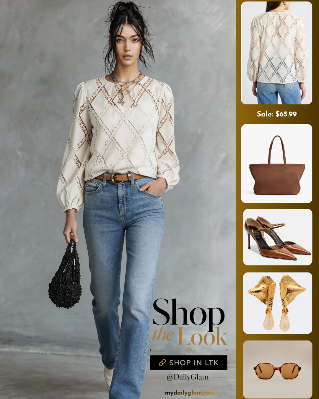 Boho Casual Everyday Denim Outfit | Textured Long Sleeve Top Look
#DenimOutfitIdeas #BohoWomensFashion #LongSleeveBlouse #CasualJeansStyle #FallTransitionOutfits 

 #LTKootd #LTKOver40 #LTKWorkwear
