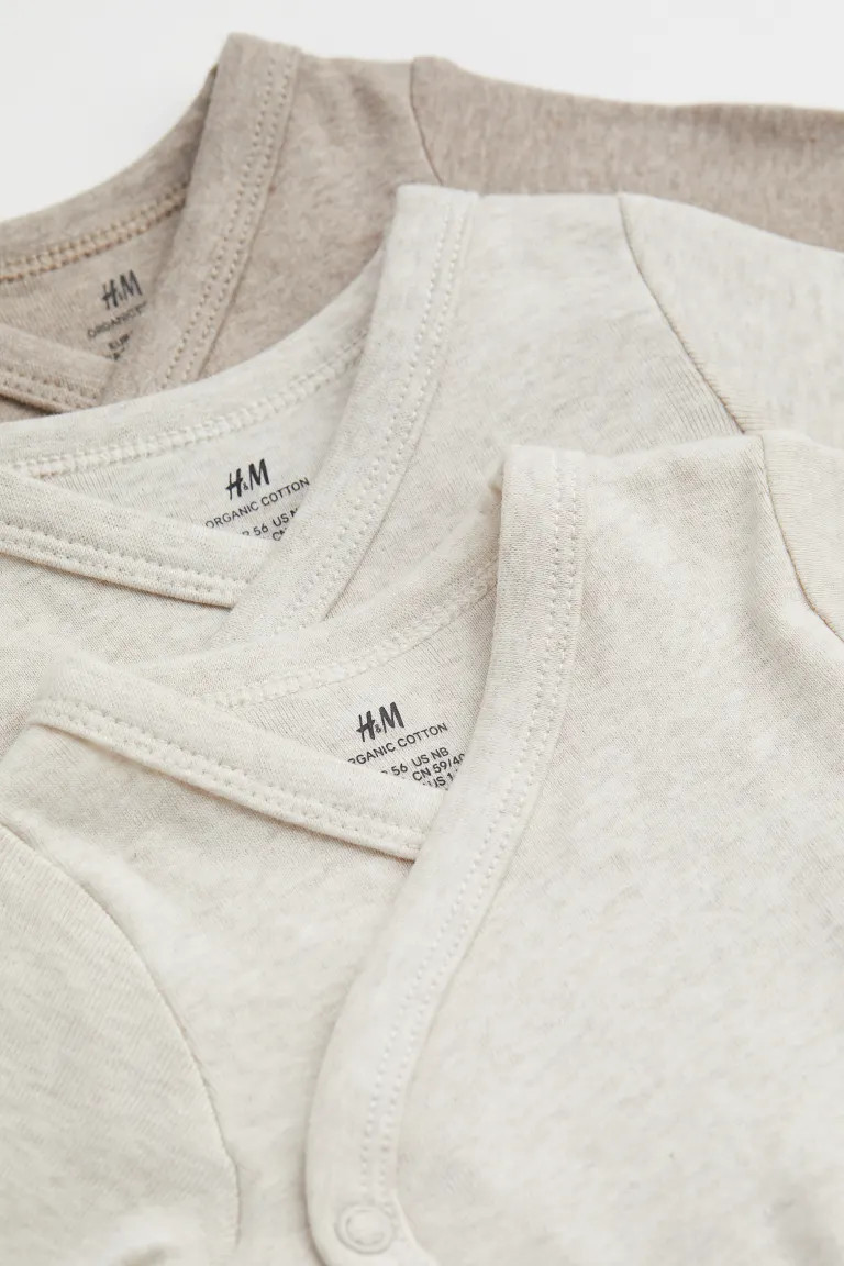 5-pack Wrapover Bodysuits | H&M (US + CA)