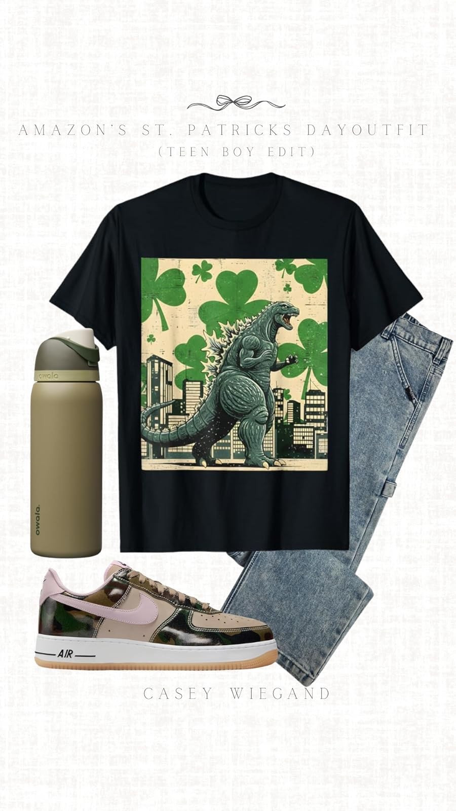 Celebrate St. Patrick's Day with this fun tee and cool sneakers! Perfect for a festive day out. #StPatricksDay #AmazonFinds

#LTKSpringSale #LTKSeasonal #LTKootd