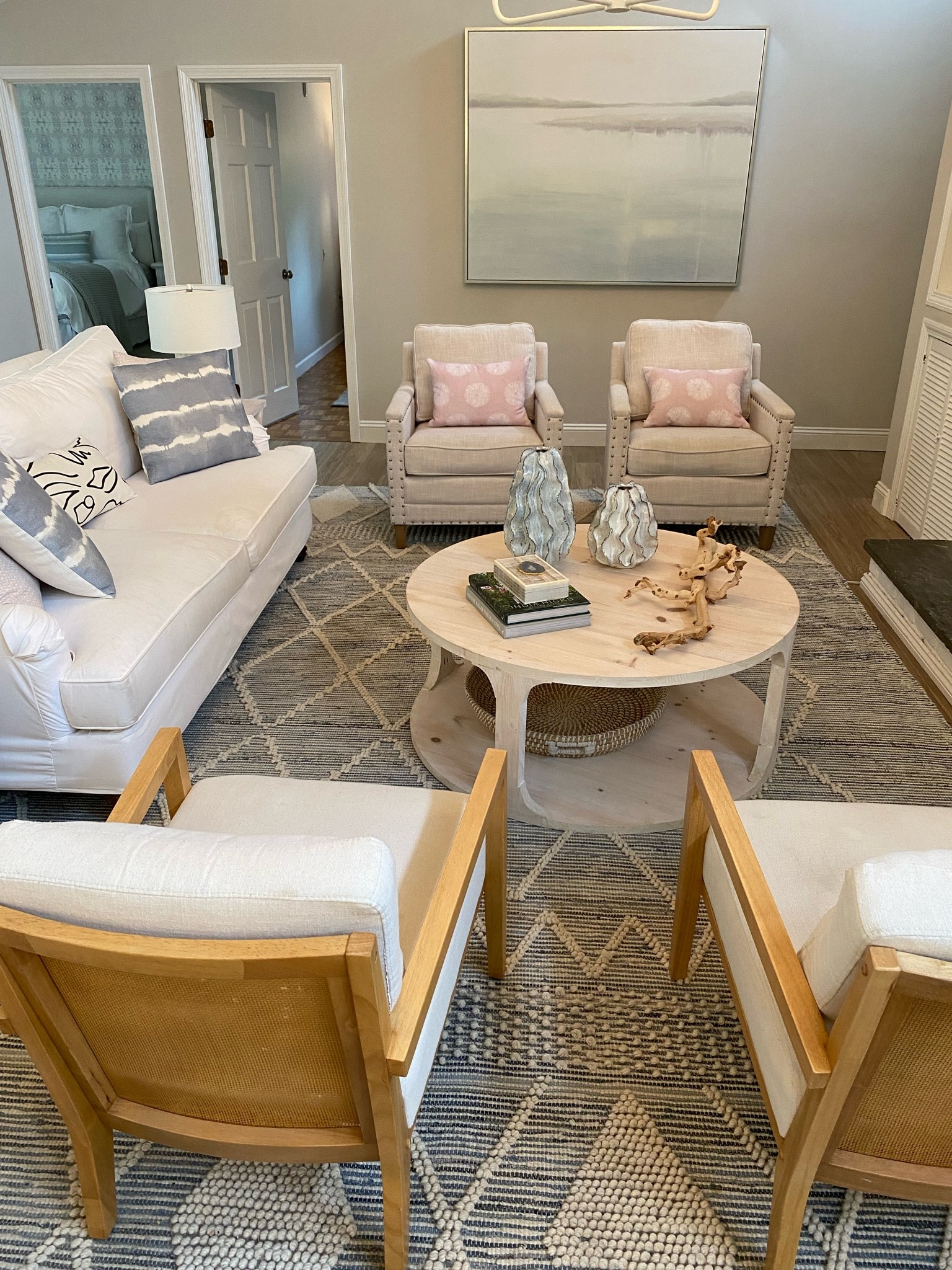 Living Room Home Decor

Living room, family room, blue rug, throw pillows, Target home, Target chairs, table styling, home accessories, decor, white chandelier, large chandelier, round coffee table, artwork, modern home decor, neutral home decor, home, neutral style, fireplace mirror, wall art, wall mirror, side lamps  


#LTKstyletip #LTKhome