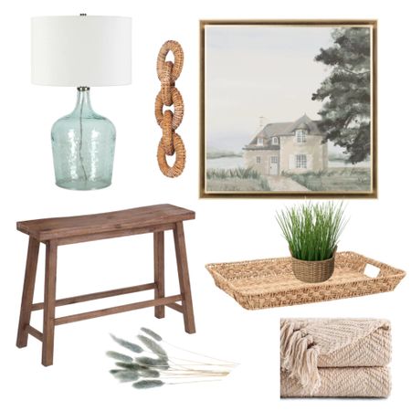 I can just imagine these coastal items in a cozy bedroom or in a breezy covered porch. So calming and relaxing .

#LTKhome #LTKFind