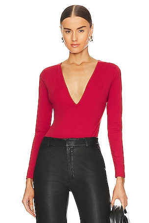 Deep Plunge Bodysuit | Revolve Clothing (Global)