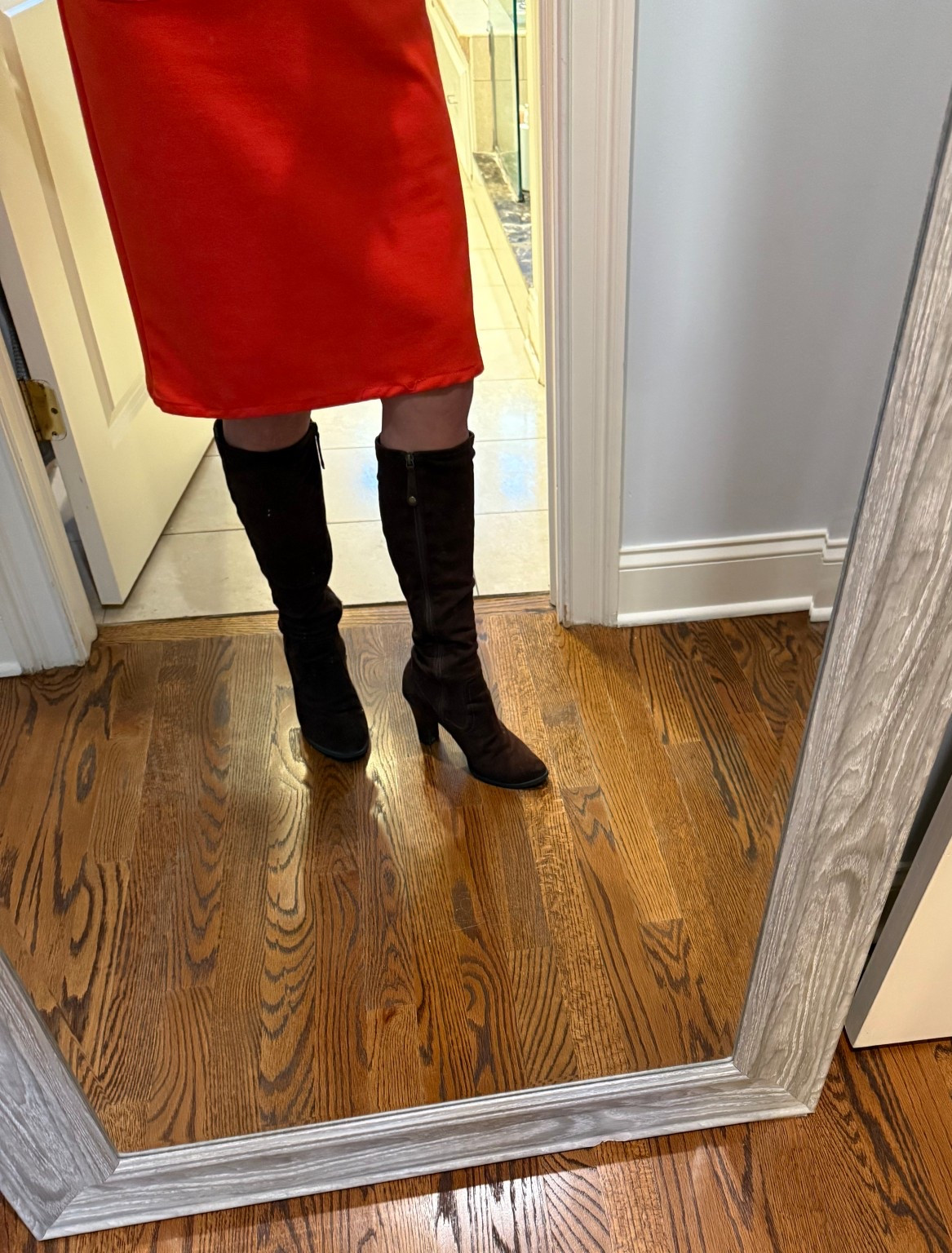 Love these suede boots for fall and winter!
🤎🤎

#LTKSeasonal #LTKOver40 #LTKShoeCrush