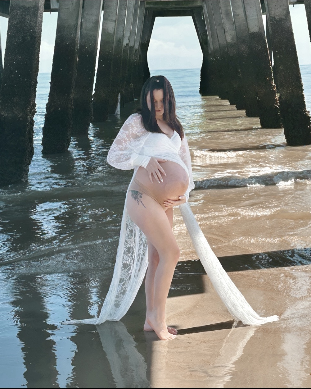 The perfect photoshoot maternity dress. ON SALE now too🤫😘

#LTKmomlife #LTKBaby #LTKSaleAlert