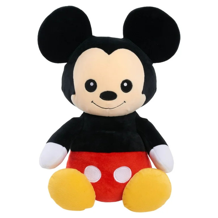 Disney Classics 14-Inch Mickey Mouse, Comfort Weighted Plush Animals for Kids Sensory Toys, Offic... | Walmart (US)