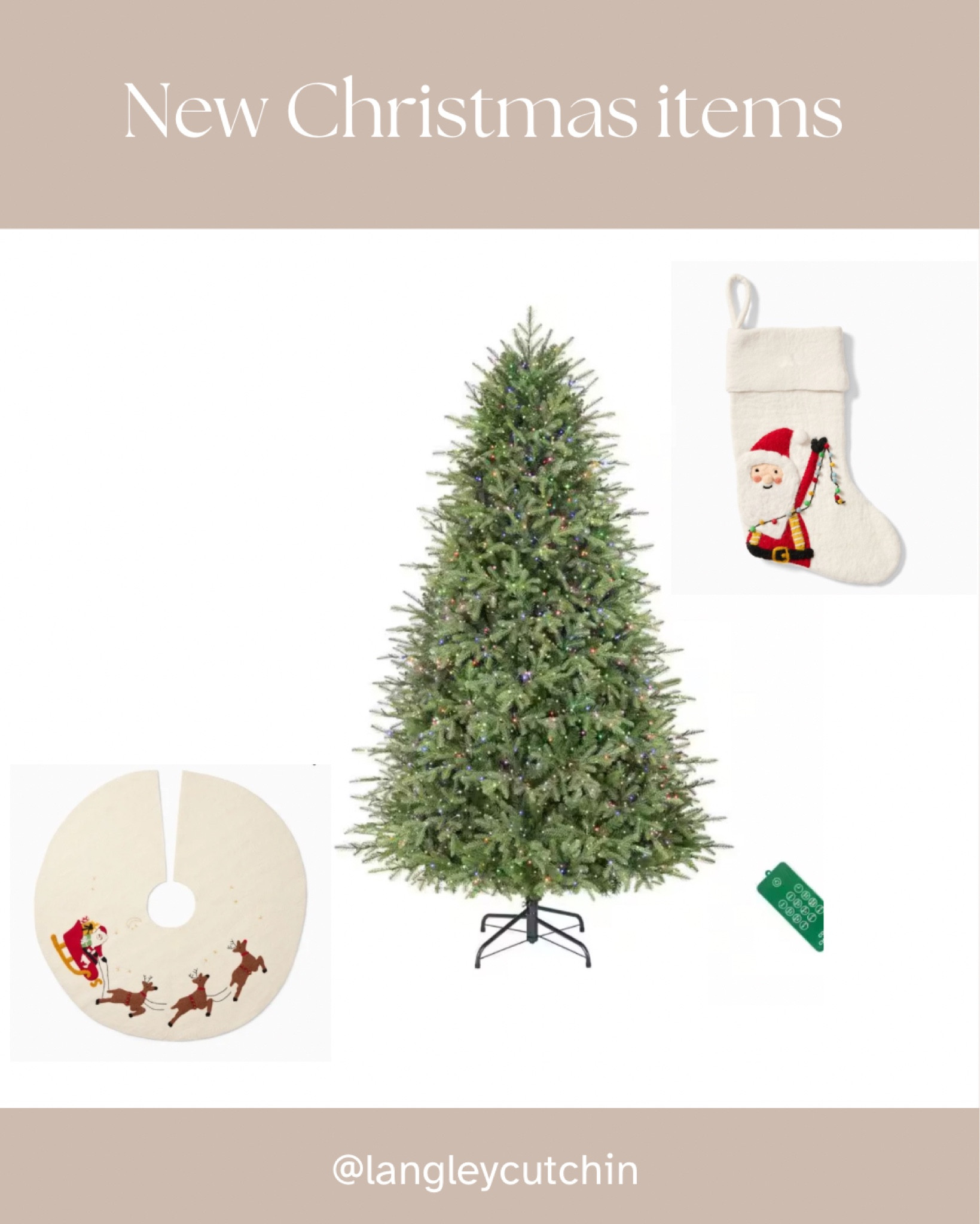 New Christmas tree for us this year! So of course I had to get the coziest stockings and tree skirt to go with it! 🎄🎅🏼

#LTKSeasonal #LTKHoliday #LTKFamily