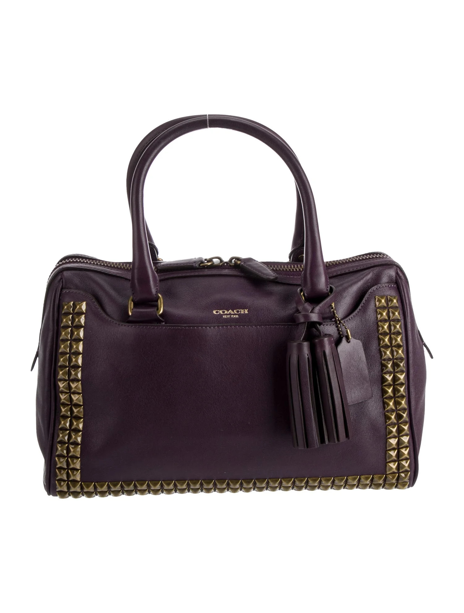 Leather Top Handle Bag | The RealReal