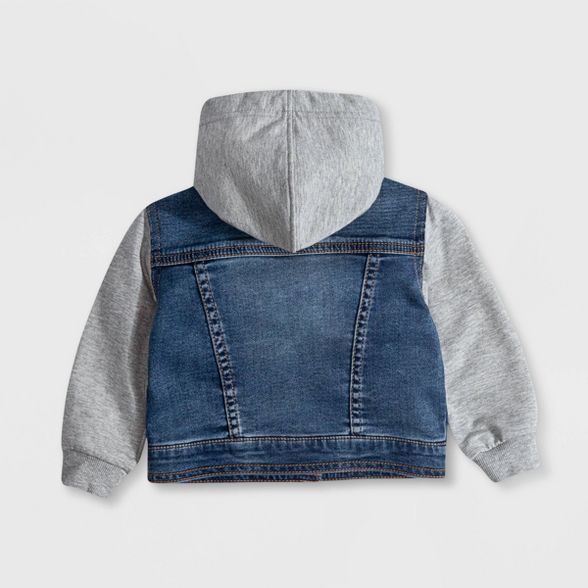 Levi's® Toddler Boys' Indigo Trucker Long Sleeve Jacket - Medium Wash Vintage Waters | Target