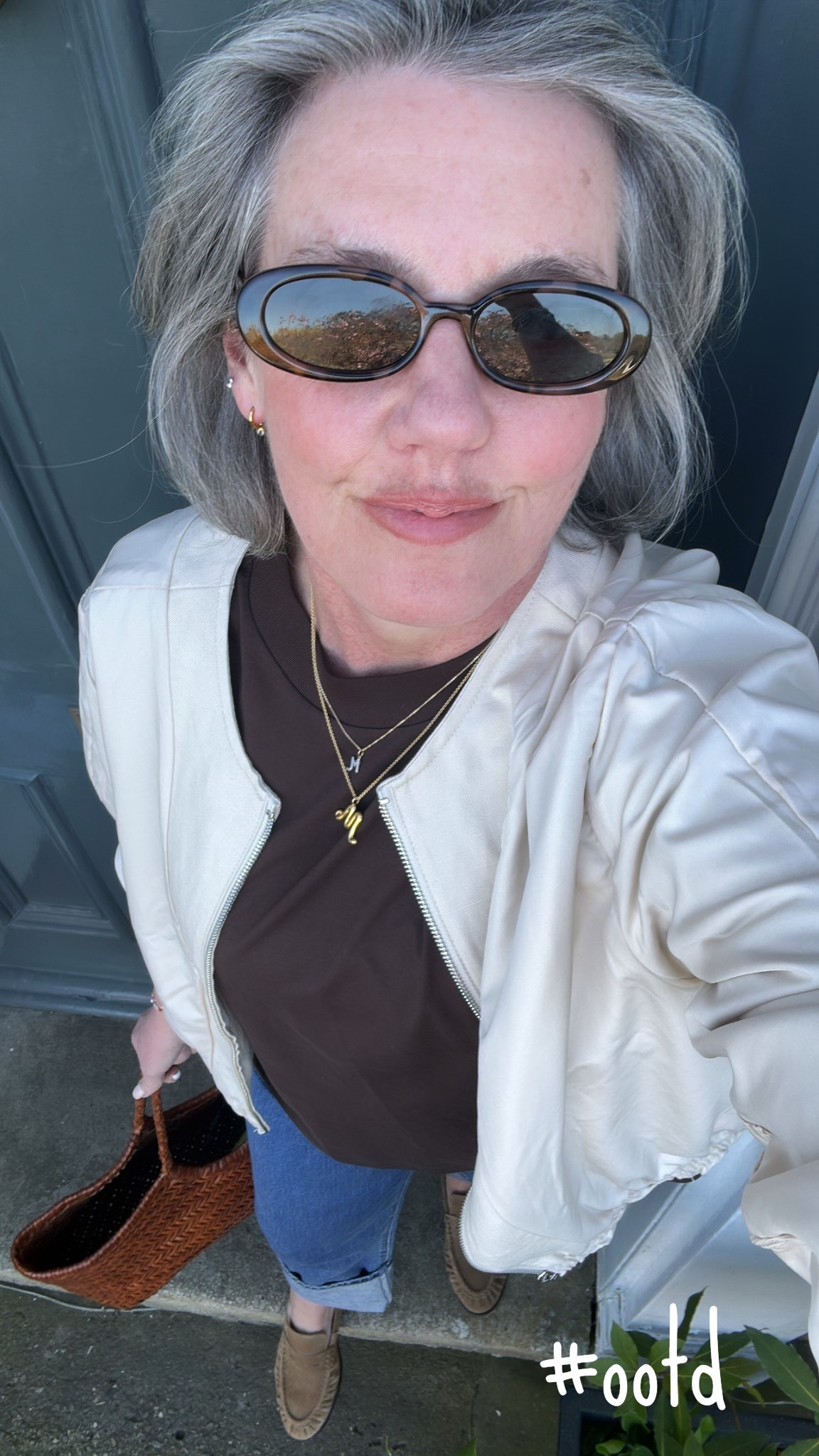 Spring #ootd 
Love this linen jacket H&M
I’m wearing a medium 
Tee Large 
Use BOW25 Coggles discount 



#LTKAprilSpotlight #LTKspring #LTKover50style