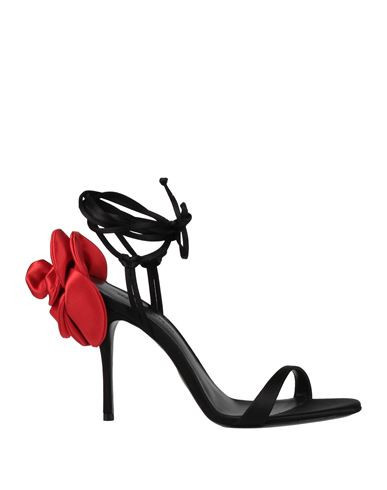 Magda Butrym Woman Sandals Black Size 8.5 Textile fibers | YOOX (US)