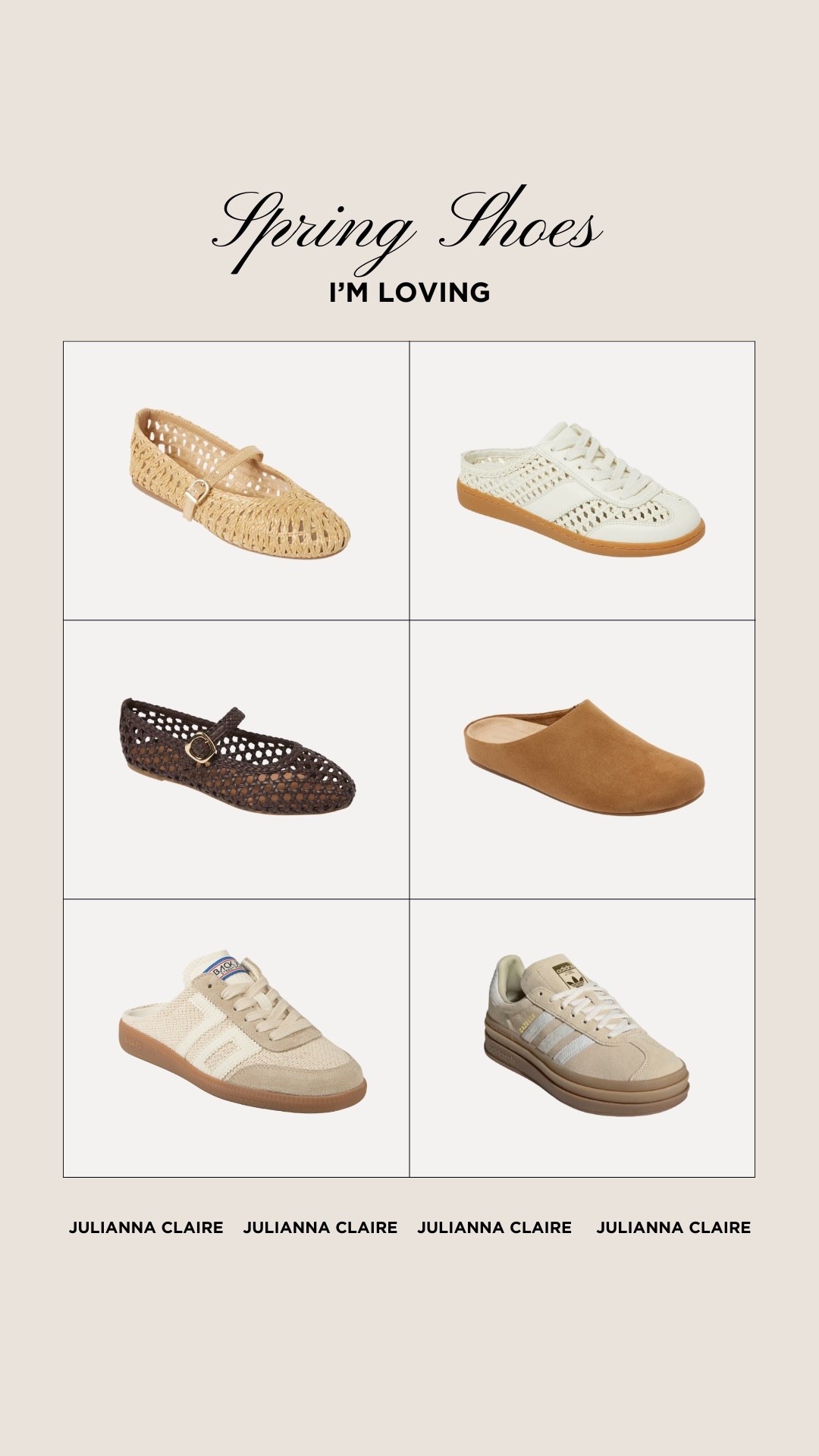 Spring shoes I am loving for 2026!

#LTKootd