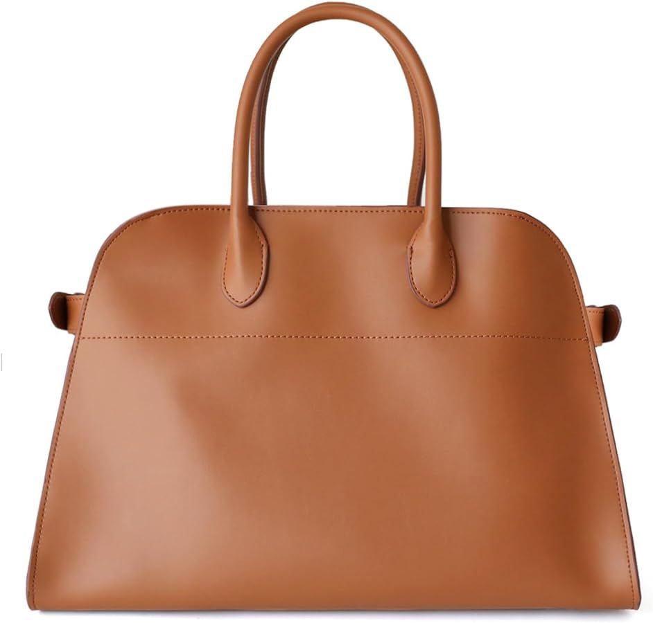 Genuine Leather Top Handle Bag Purse Large Tote Bags Big Shoulder Handbag Vintage Crocodile Purse... | Amazon (US)