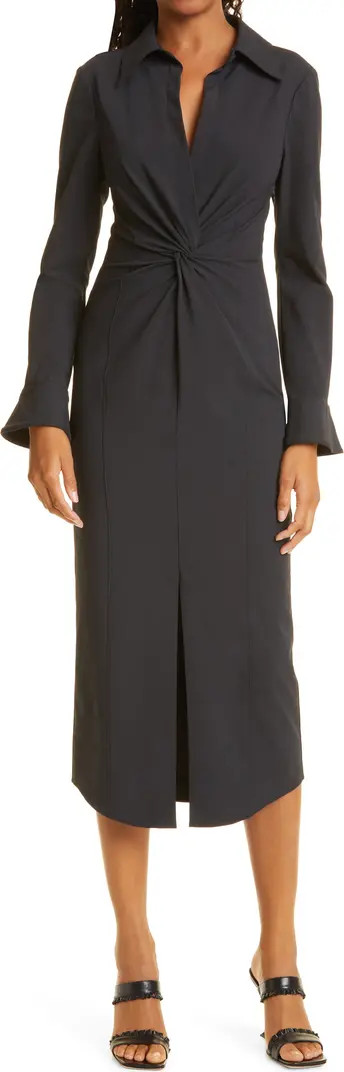 Mckenna Long Sleeve Midi Dress | Nordstrom