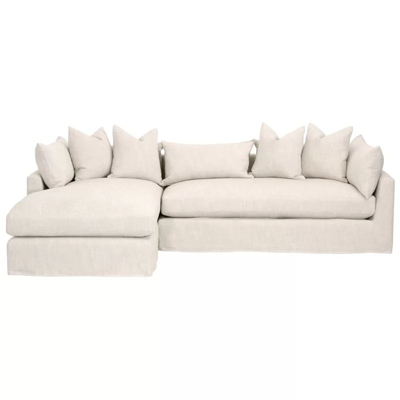 Grimm 2 - Piece Slipcovered Sectional | Wayfair North America