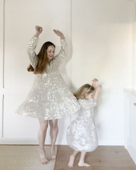Sail to sable x Jennifer Lake sequin dress to match my mini in her silver sequin dress! Linked all the sparkles for you and your little  

#LTKSeasonal #LTKkids #LTKHoliday