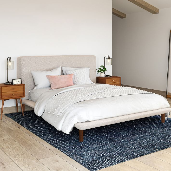 Haven Platform Bed - Wood Legs | West Elm (US)