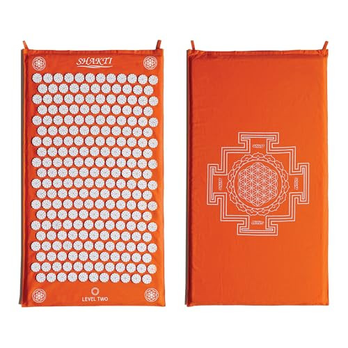 ShaktiMat Classic Acupressure Mat Original Intensity in Orange, Relieves Stress & Tension, Promotes Relaxation & Focus | Similar to Acupuncture, No Needles Required | FSA/HSA Eligible | Amazon (US)