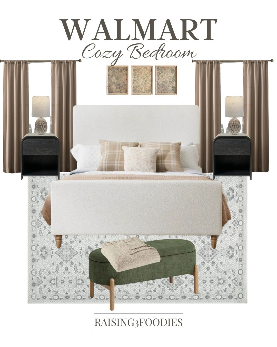 Cozy bedroom look all available at Walmart!

#LTKSaleAlert #LTKStyleTip #LTKHome