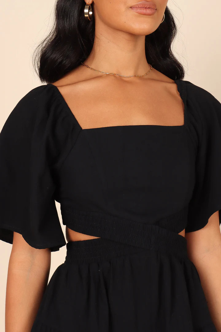 Jordyn Cut Out Mini Dress - Black | Petal & Pup (US)