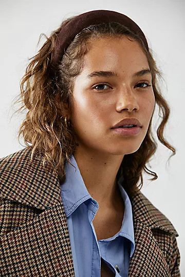 Suede Puffy Headband | Free People (Global - UK&FR Excluded)