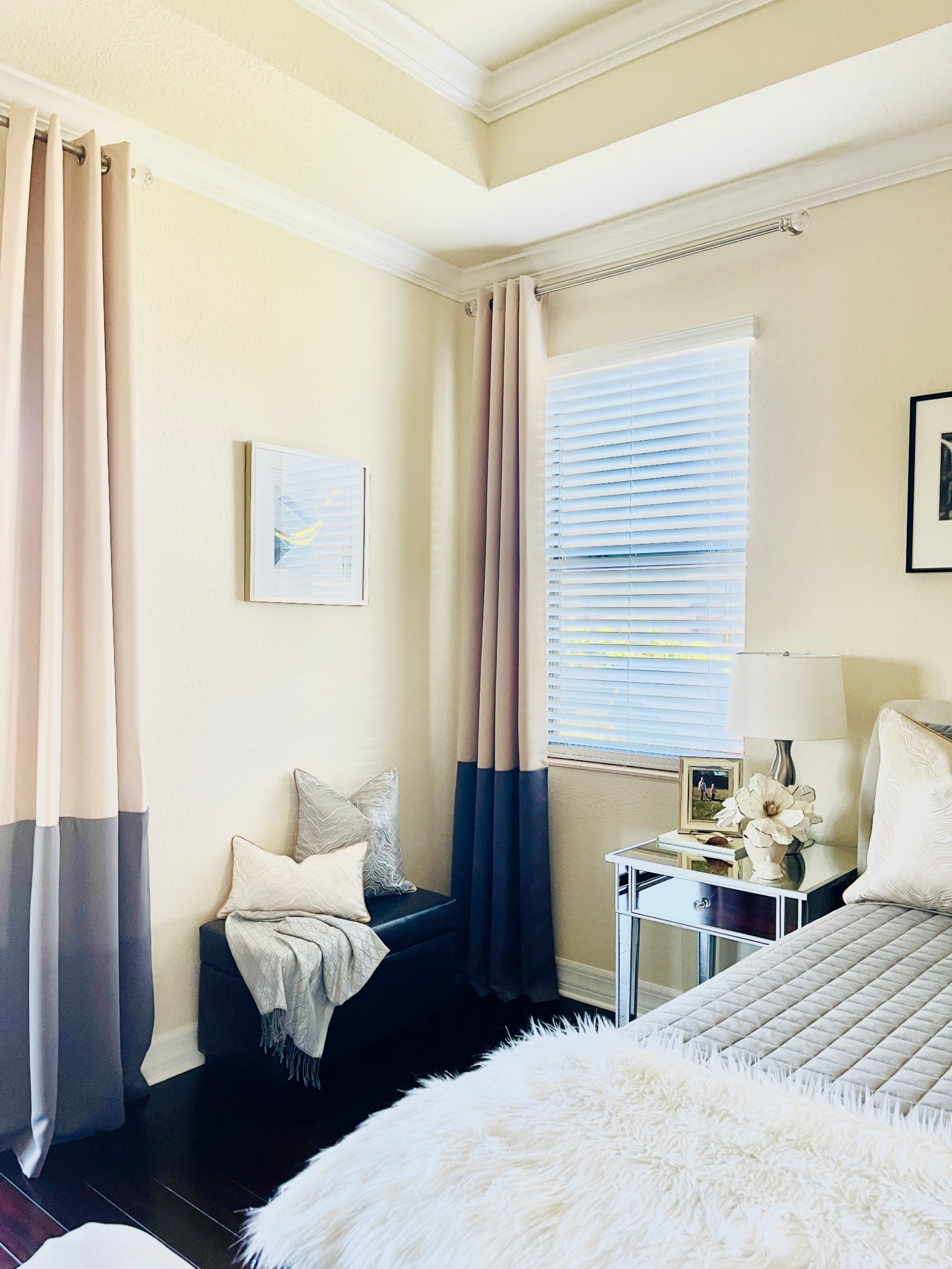 🩶🤍Our Bedroom Decorated with Beautiful & Affordable Bedding & Blackout Curtains from Amazon! 

Bedroom Decor | Home Decor | Bedding | Neutral Decor | #Amazonhome #amazonfinds

#LTKHome #LTKStyleTip #LTKFindsUnder100