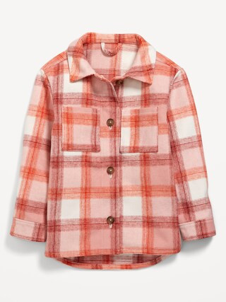 Oversized Tunic Shacket for Girls | Old Navy (CA)