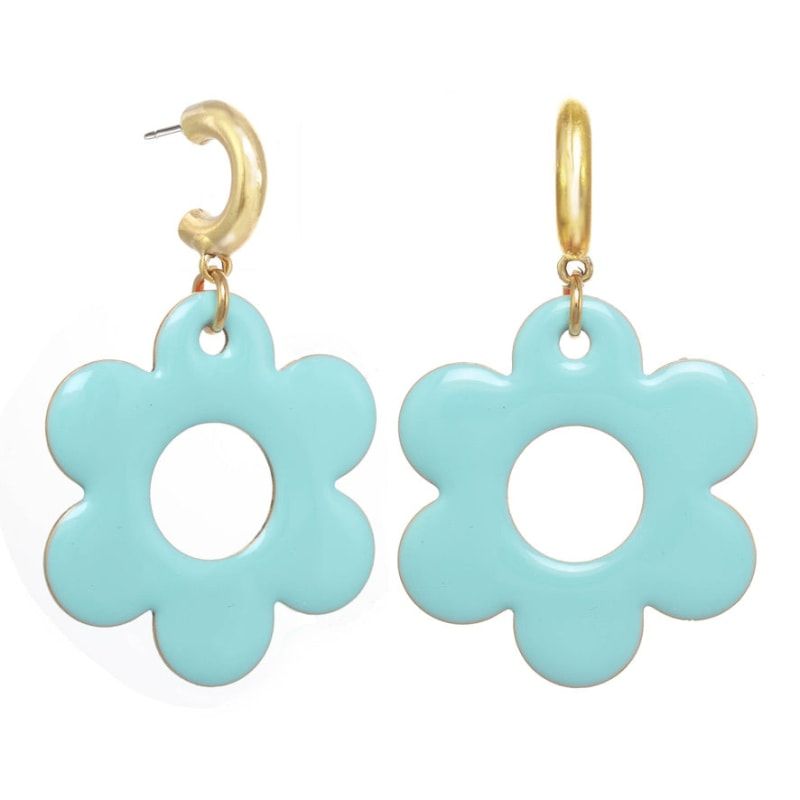 Dixie Turquoise Earrings | Wolf and Badger (Global excl. US)